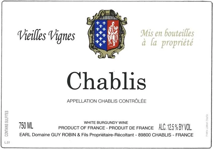 Chablis Vieilles Vignes Bottle