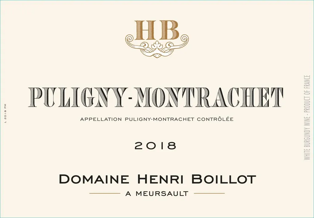 Puligny-Montrachet Bottle