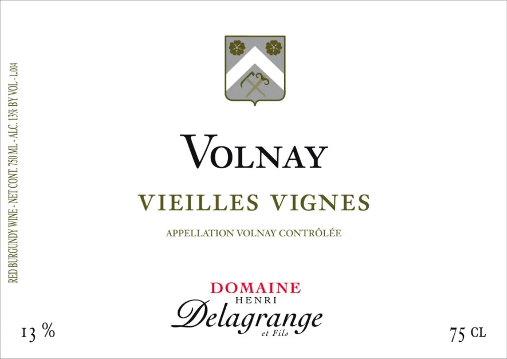 Volnay Vieilles Vignes Bottle