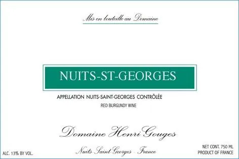 Nuits-Saint-Georges Bottle