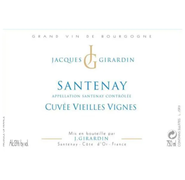 Santenay Cuvee Vieilles Vignes Bottle