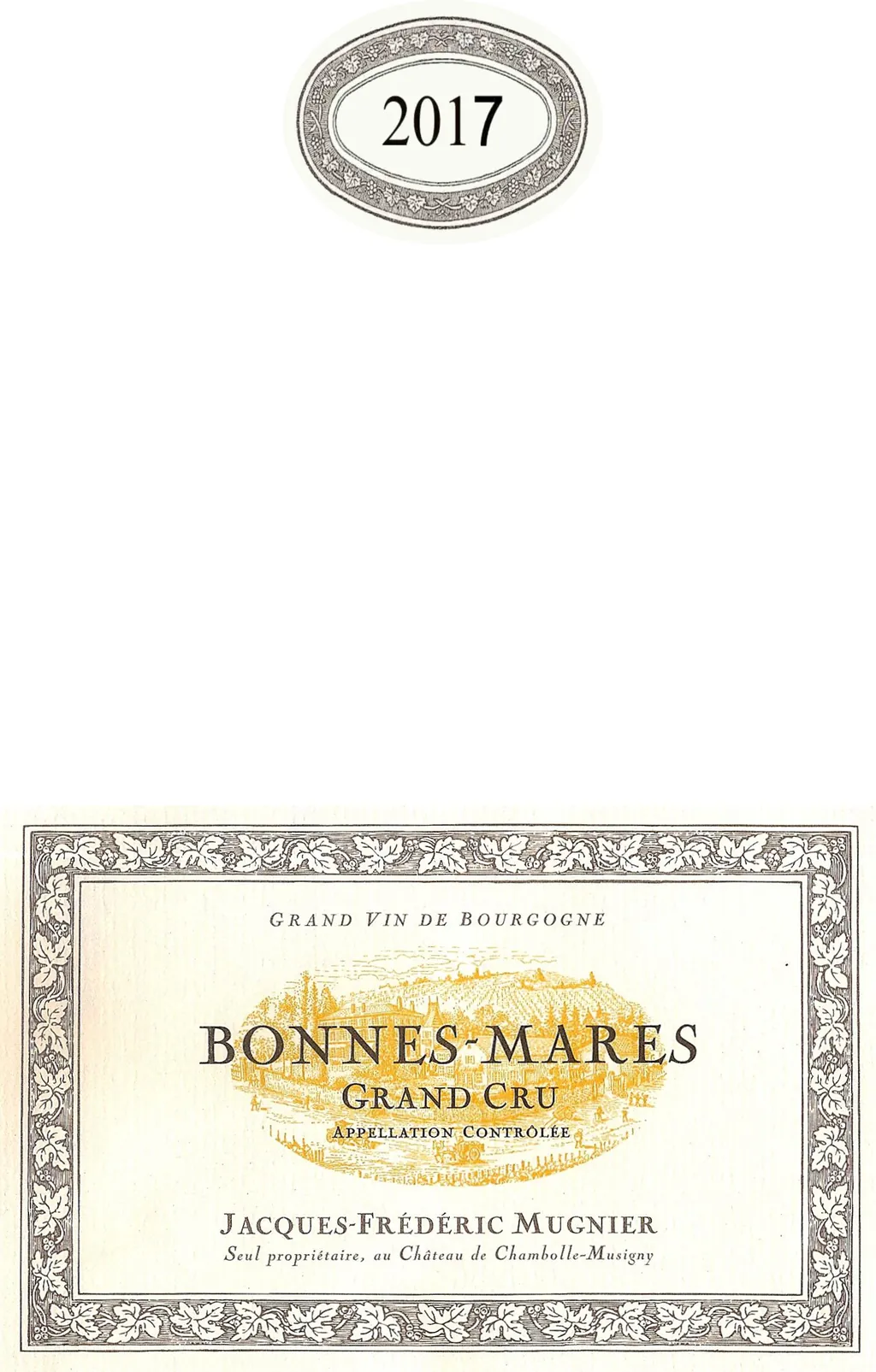 Bonnes-Mares Grand Cru Bottle