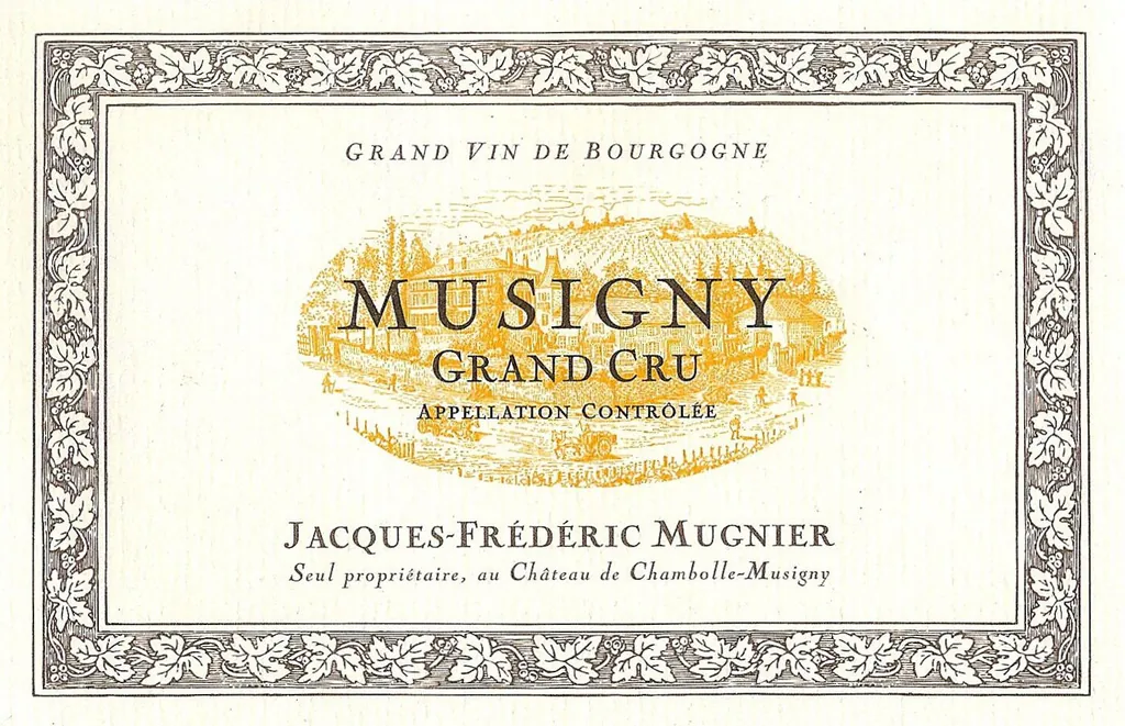 Le Musigny Grand Cru Bottle