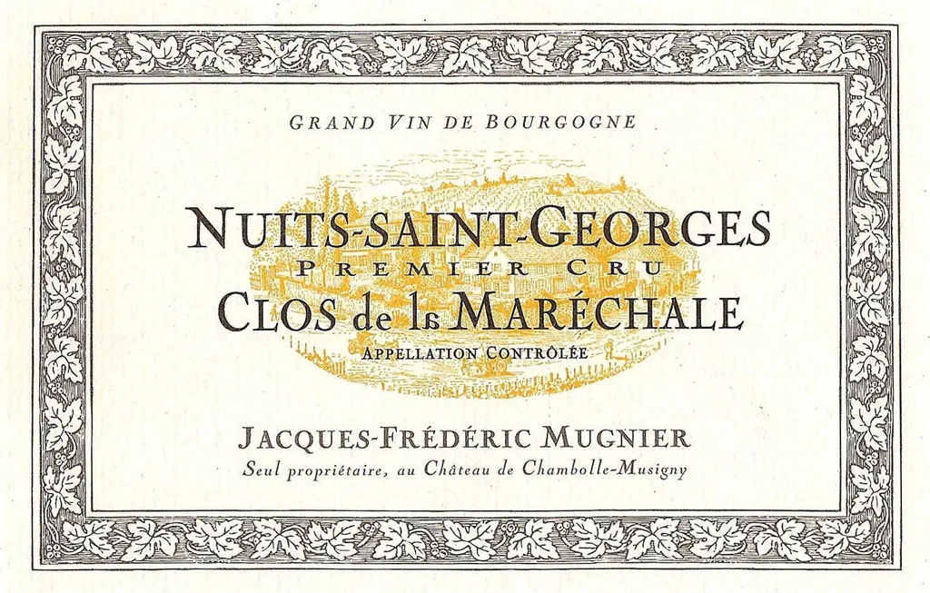 Nuits-St-Georges Clos de la Marechale Premier Cru Bottle