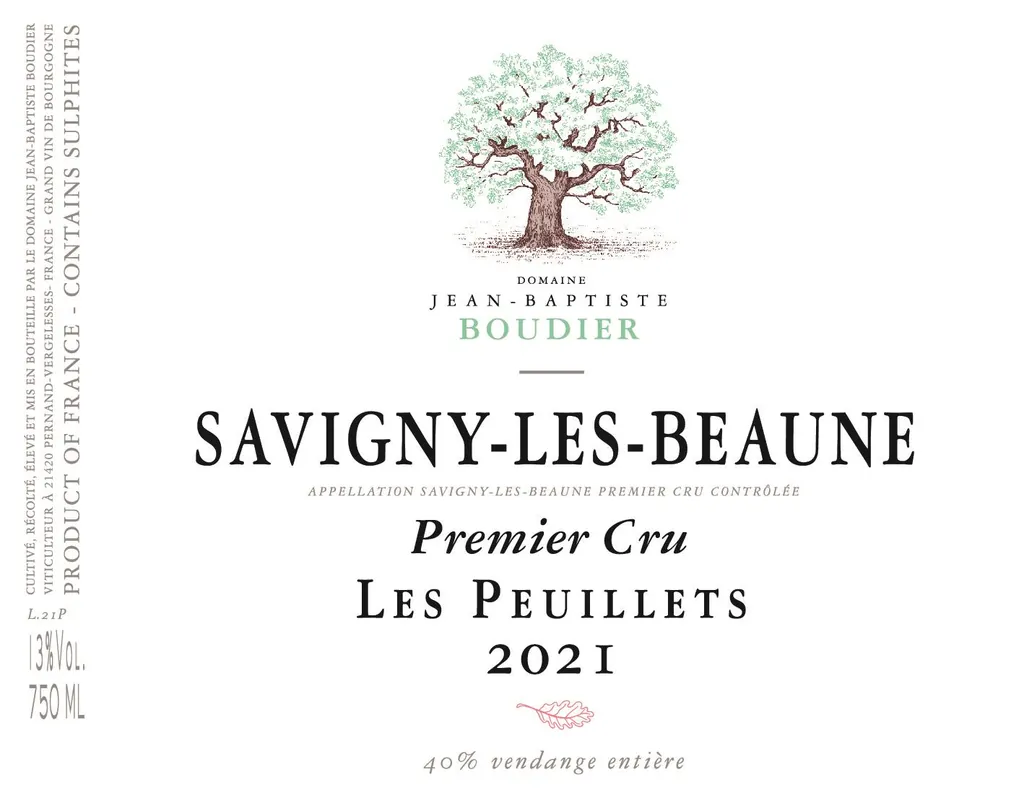 Savigny-les-Beaune Les Peuillets Premier Cru Bottle