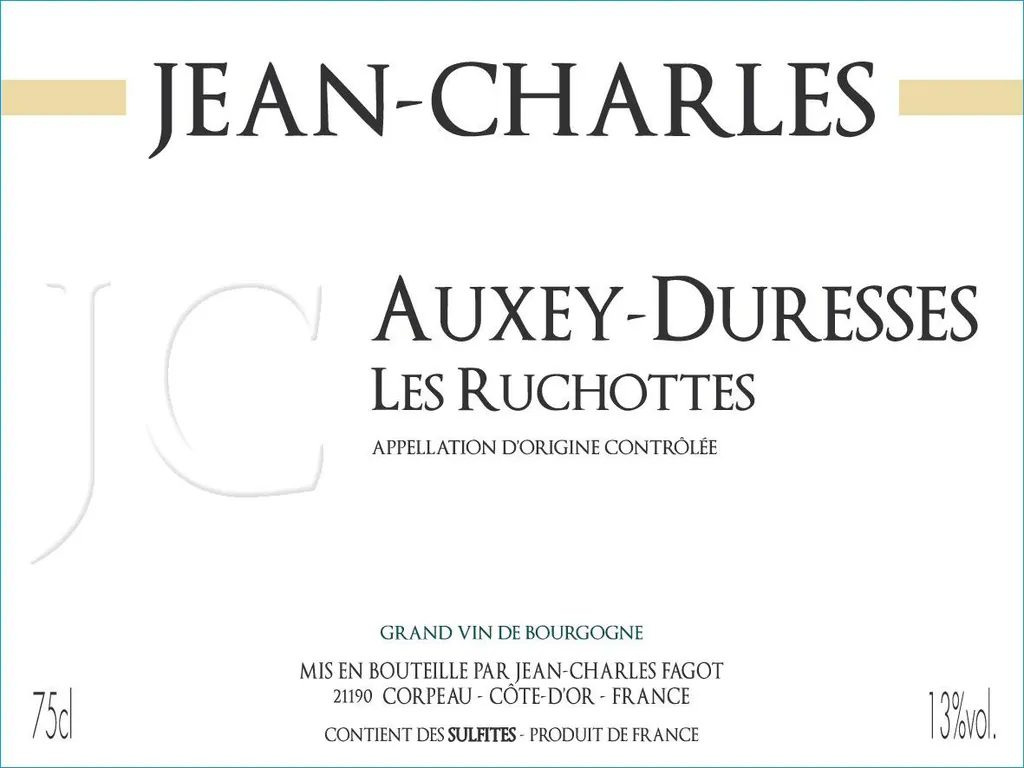 Auxey-Duresses Les Ruchottes Bottle