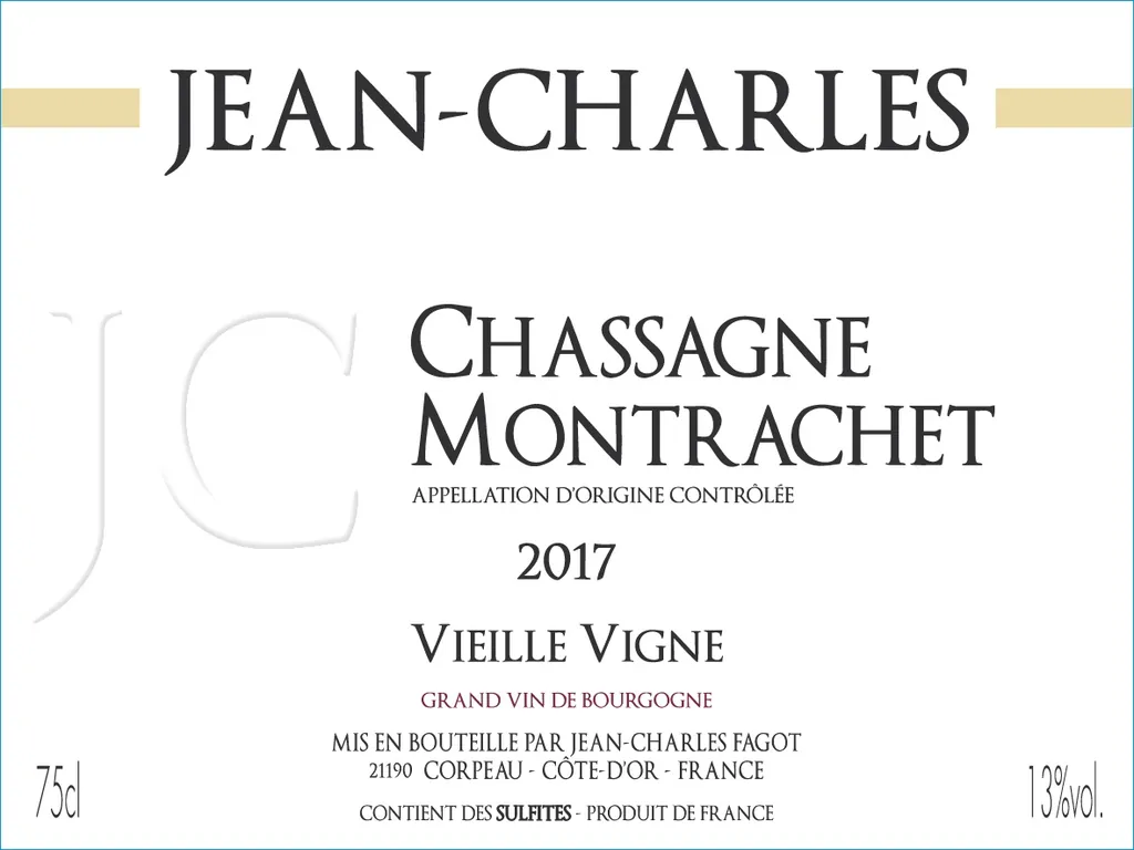 Chassagne-Montrachet Vieilles Vigne Rouge Bottle