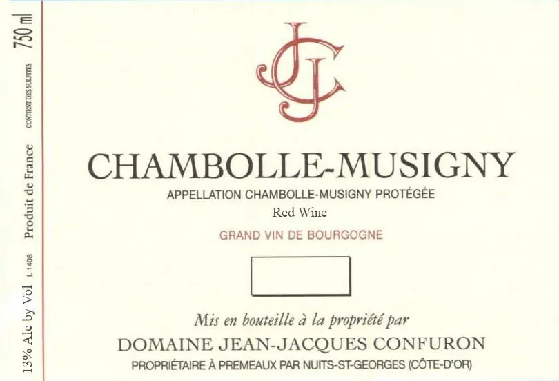 Chambolle-Musigny Bottle