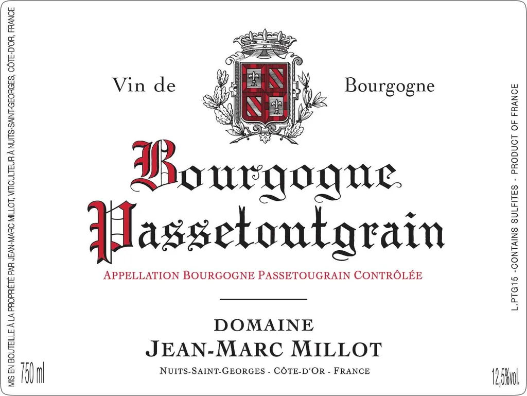 Bourgogne Passetoutgrains Bottle