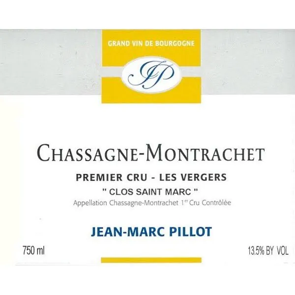 Chassagne Montrachet Premier Cru Clos St Marc Bottle