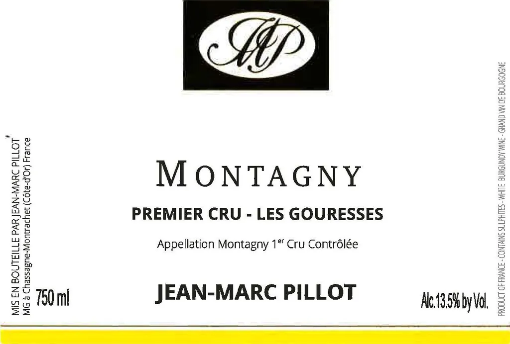 Montagny Les Gouresses Premier Cru Bottle