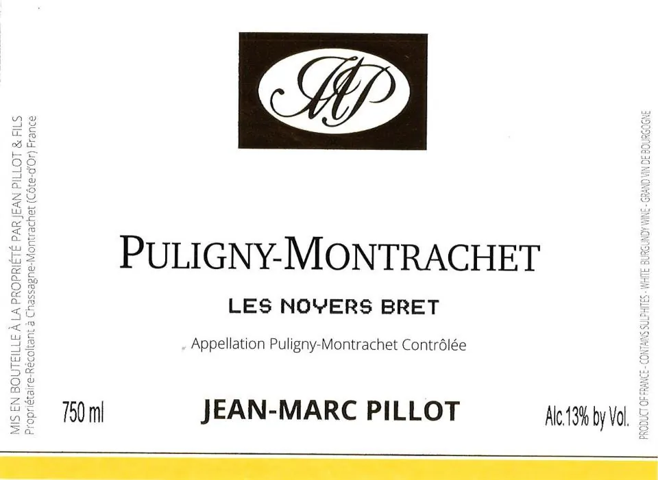 Puligny-Montrachet Le Noyers Bret Bottle