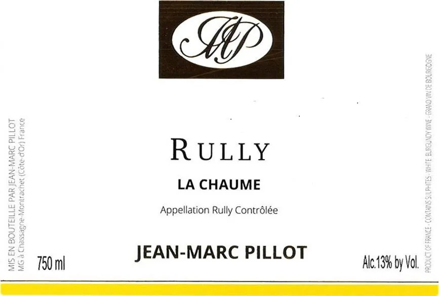 Rully La Chaume Blanc Bottle