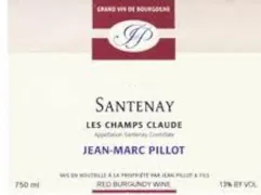 Santenay Les Champs Claude Bottle