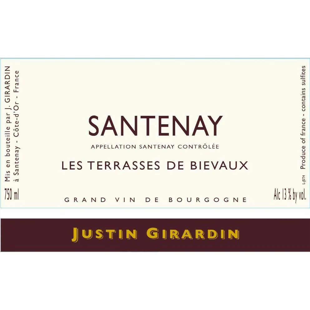 Santenay Les Terrasses de Bievaux Blanc Bottle