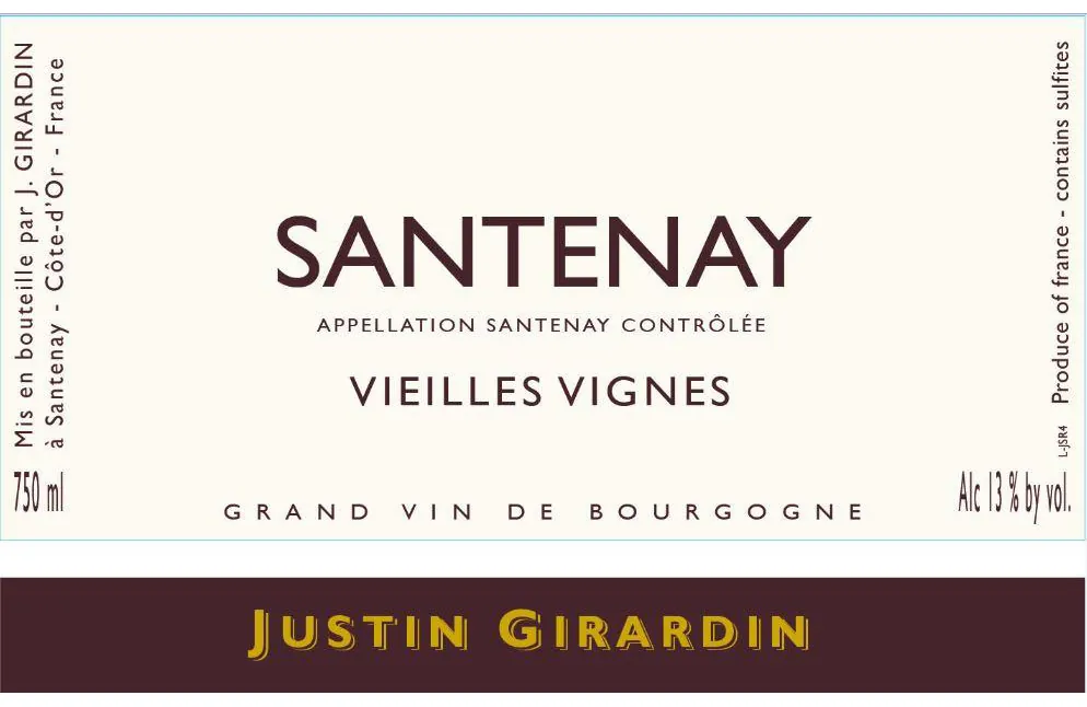 Santenay Vieilles Vignes Bottle