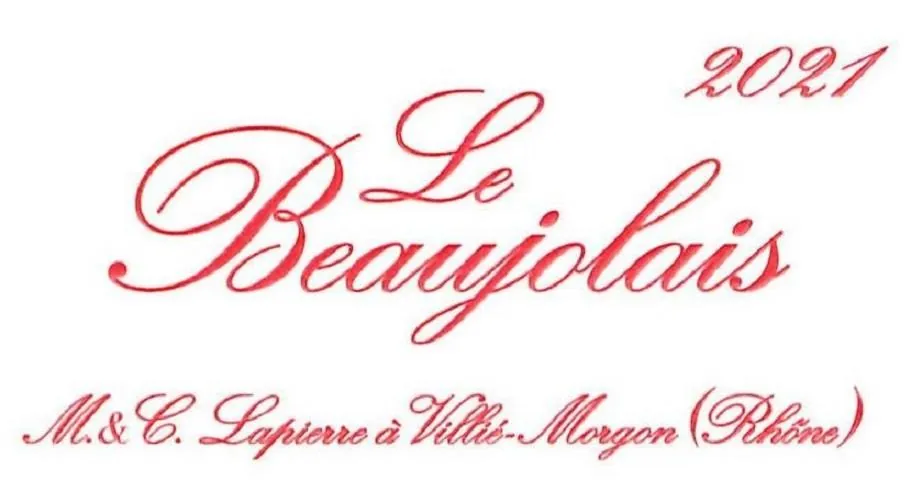 Le Beaujolais Bottle