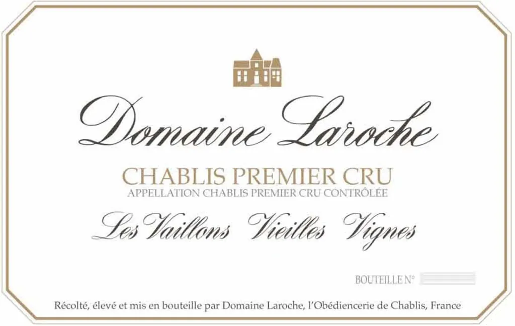 Chablis Les Vaillons Vieilles Vignes Premier Cru Bottle