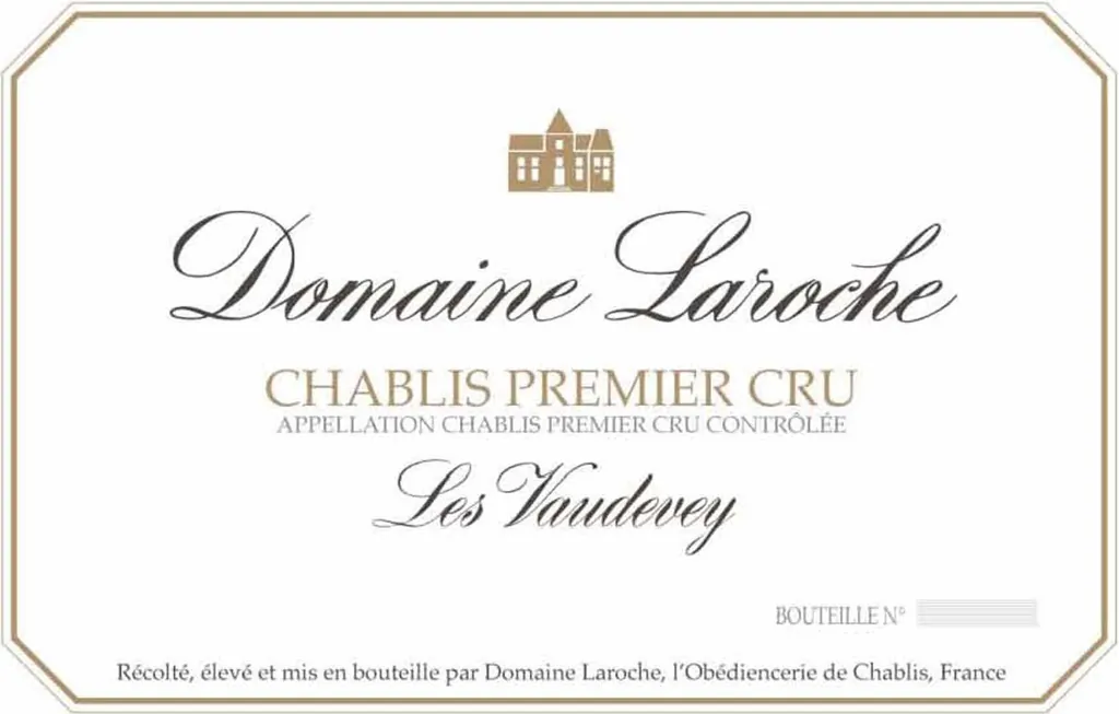 Chablis Les Vaudevey Premier Cru Bottle