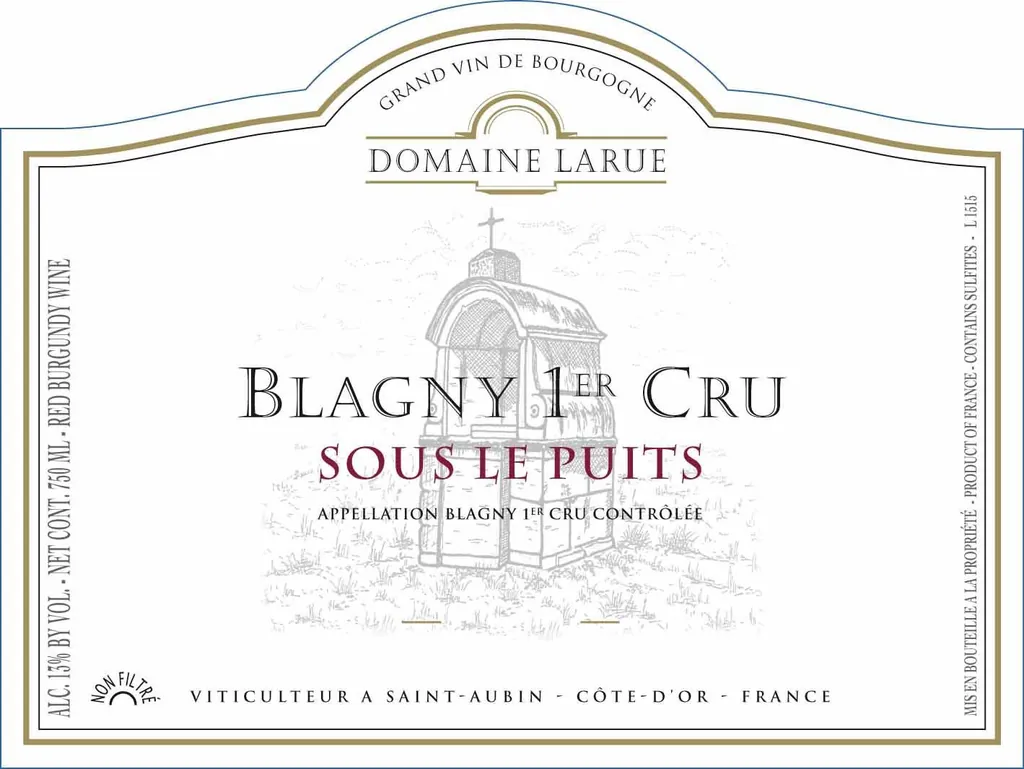 Blagny Sous le Puits Premier Cru Bottle