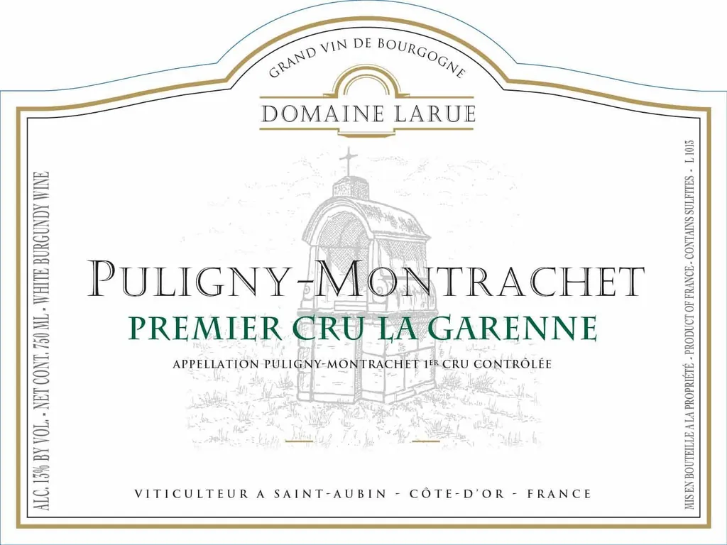 Puligny-Montrachet La Garenne Premier Cru Bottle