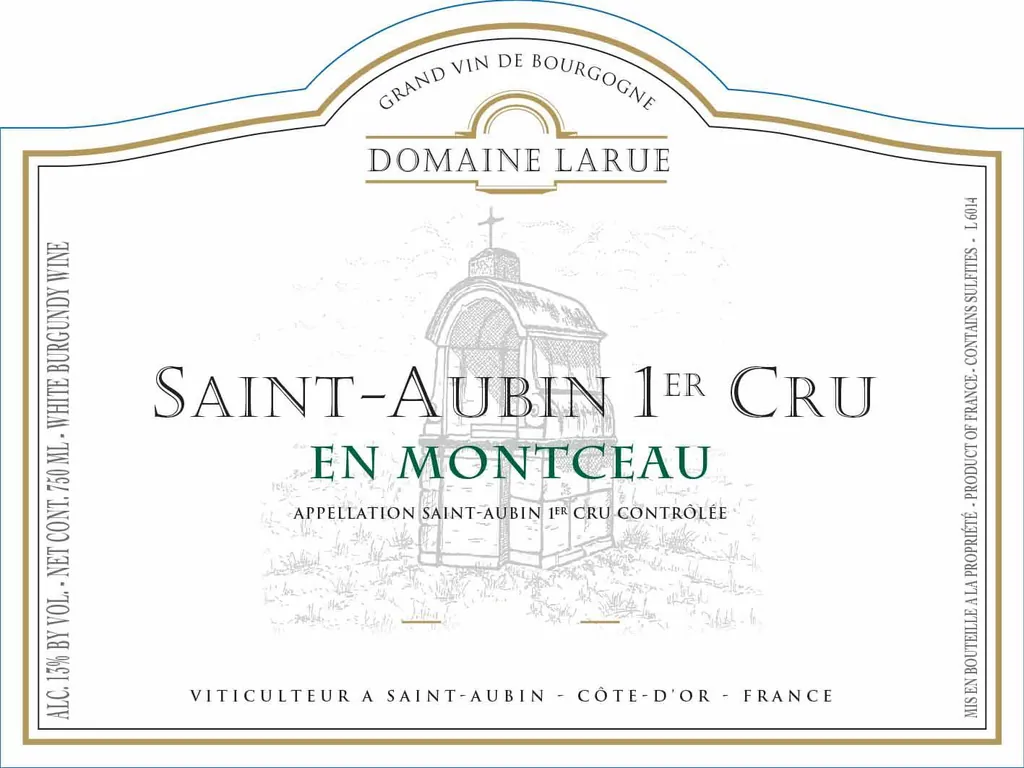Saint-Aubin En Montceau Premier Cru Bottle
