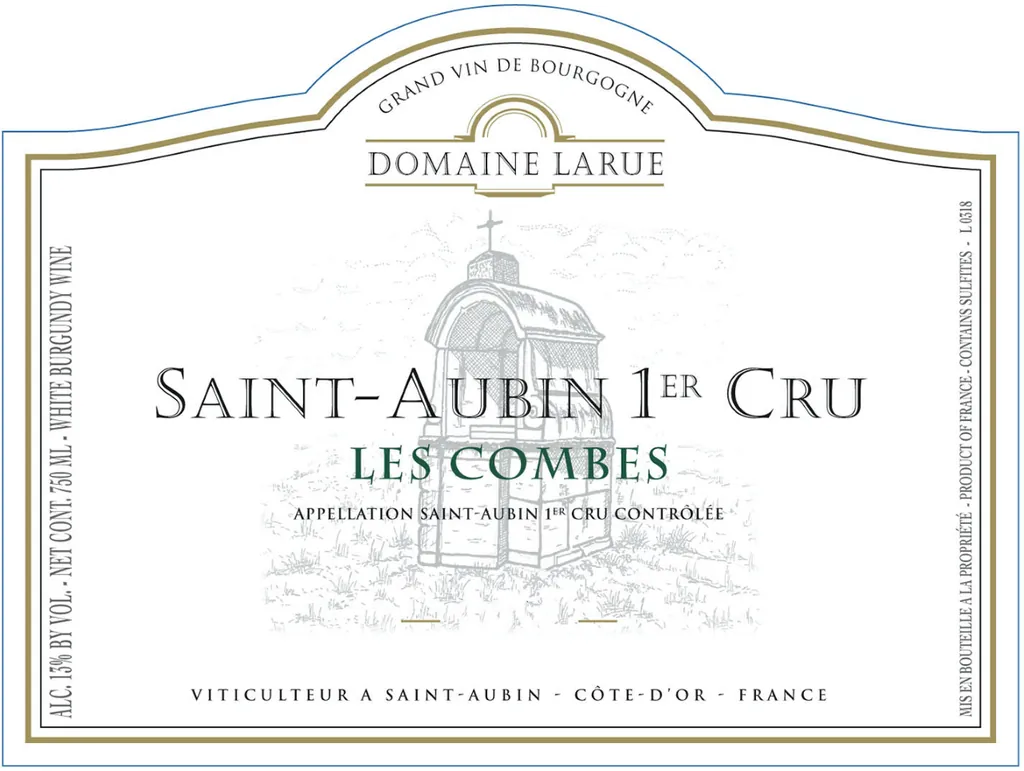 Saint-Aubin Les Combes Premier Cru Bottle