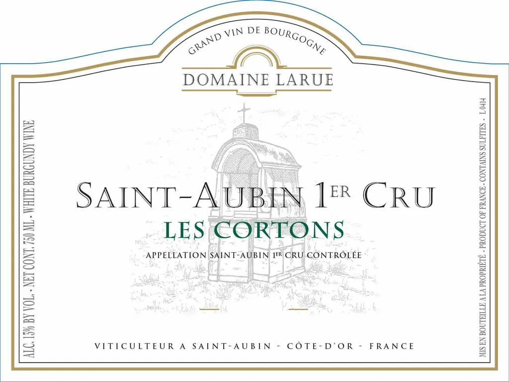 Saint-Aubin Les Cortons Premier Cru Bottle