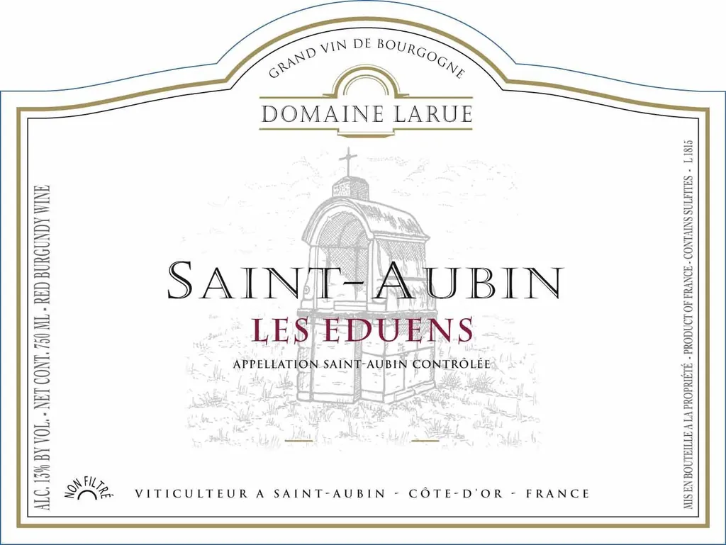 Saint-Aubin Rouge Les Eduens Bottle