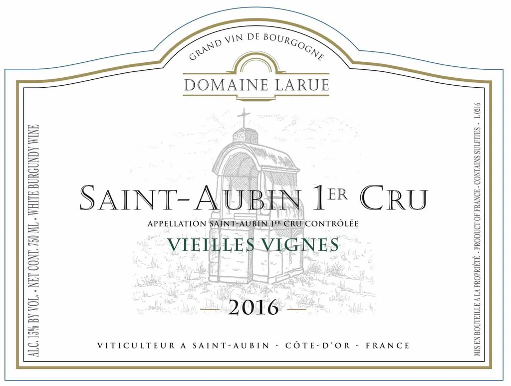 St-Aubin Vieilles Vignes Premier Cru Bottle
