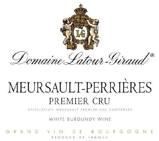 Meursault Perrieres Premier Cru Bottle