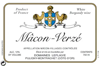 Macon-Verze Bottle