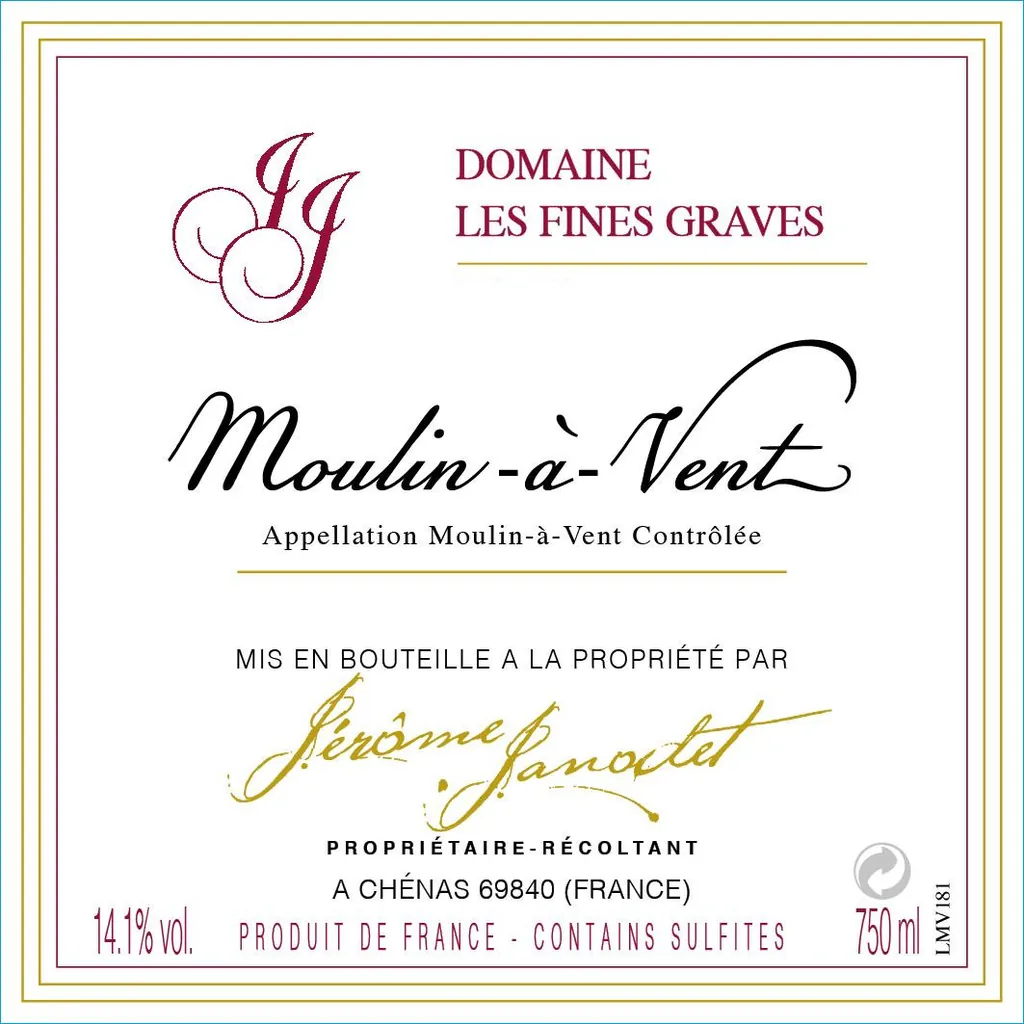 Moulin-a-Vent Bottle