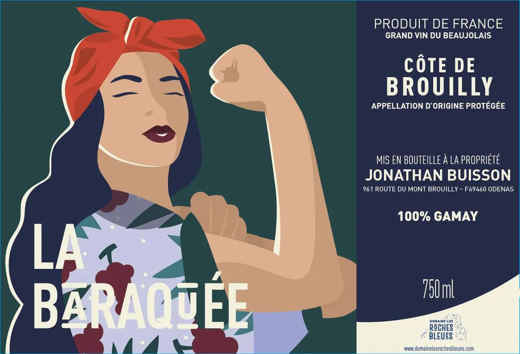 La Baraquee Cote de Brouilly Bottle