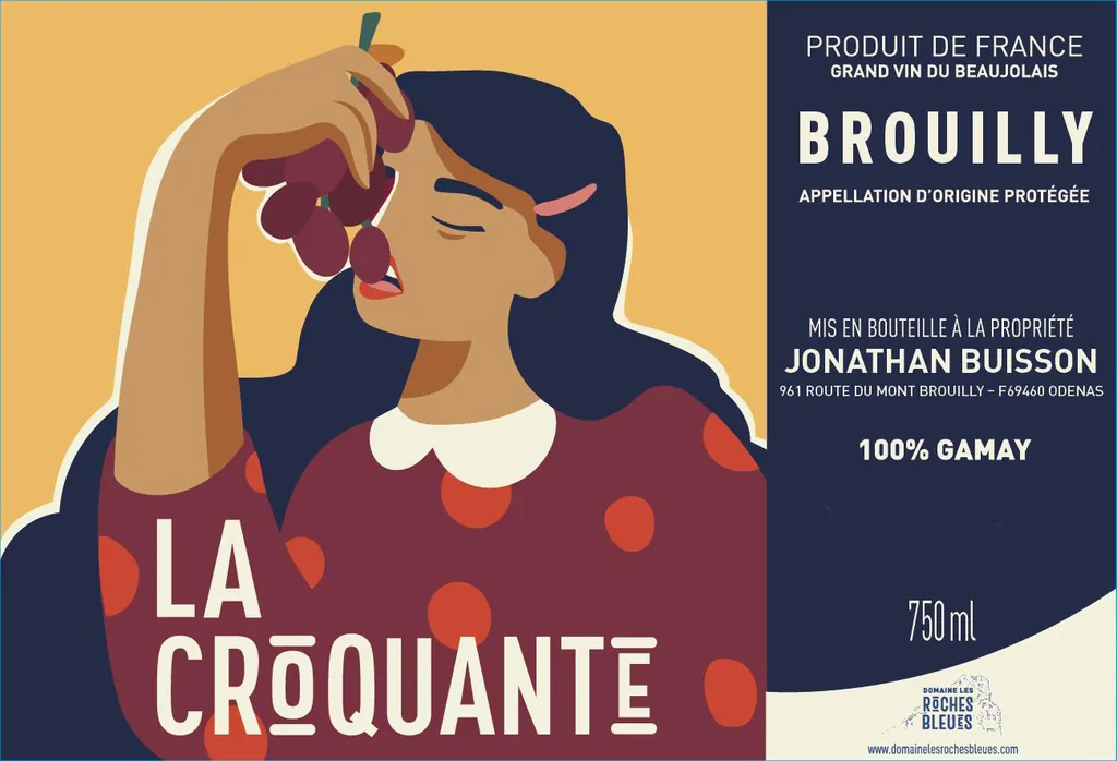 La Croquante Brouilly Bottle