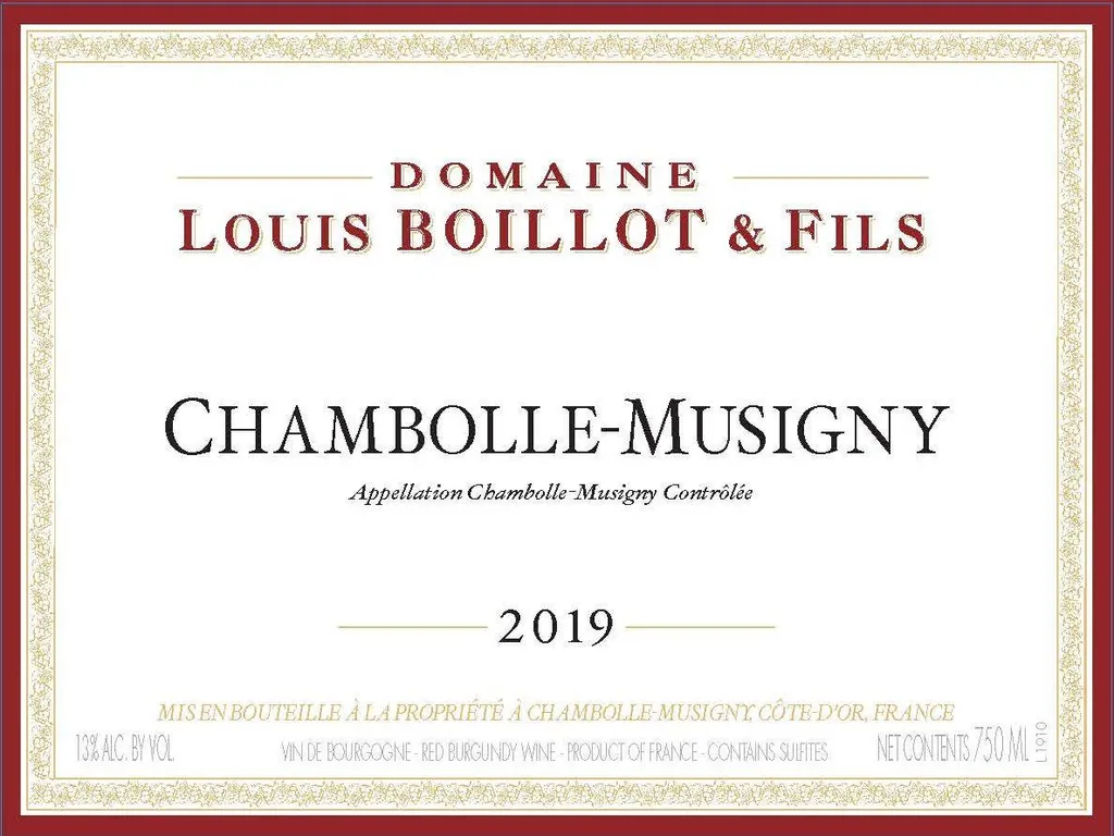 Chambolle-Musigny Bottle
