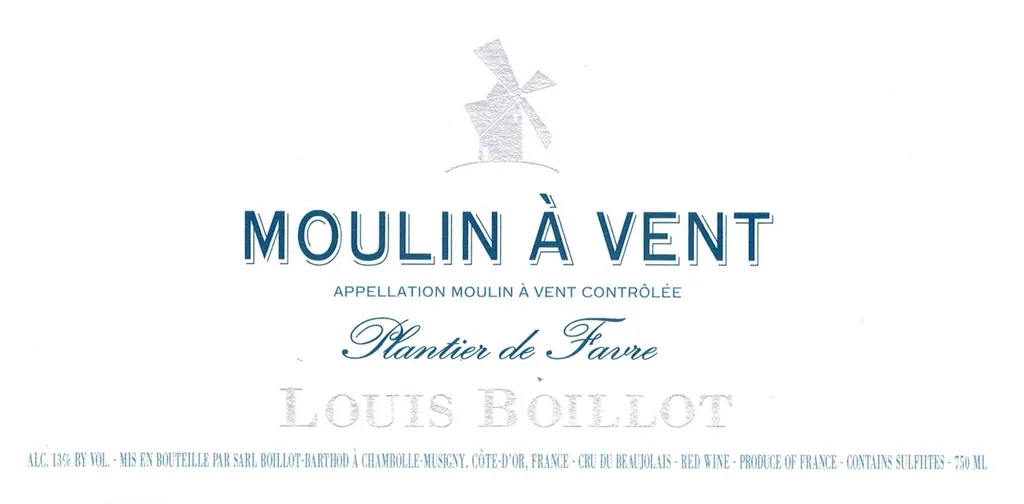 Moulin-a-Vent Le Plantier de Favre Bottle
