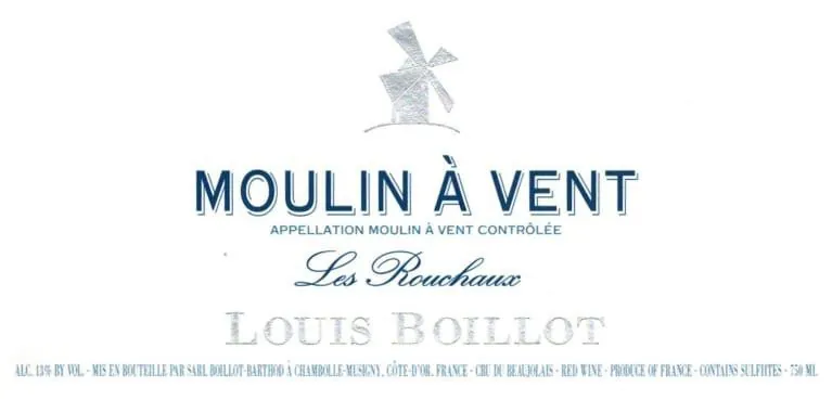 Moulin-a-Vent Les Rouchaux Bottle