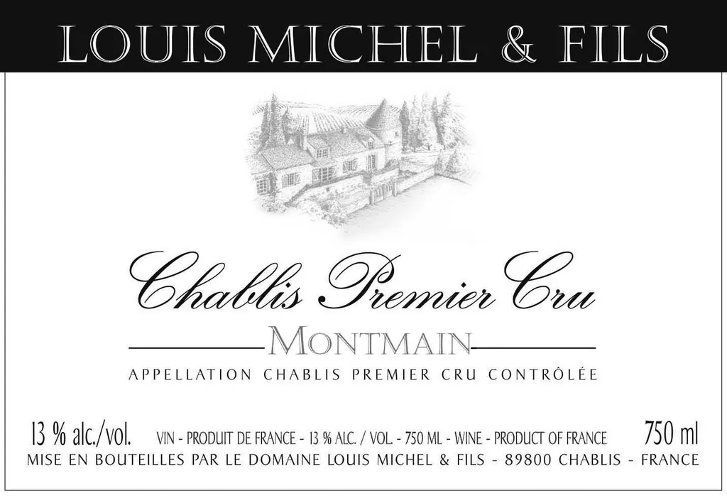 Chablis Premier Cru Montmains Bottle