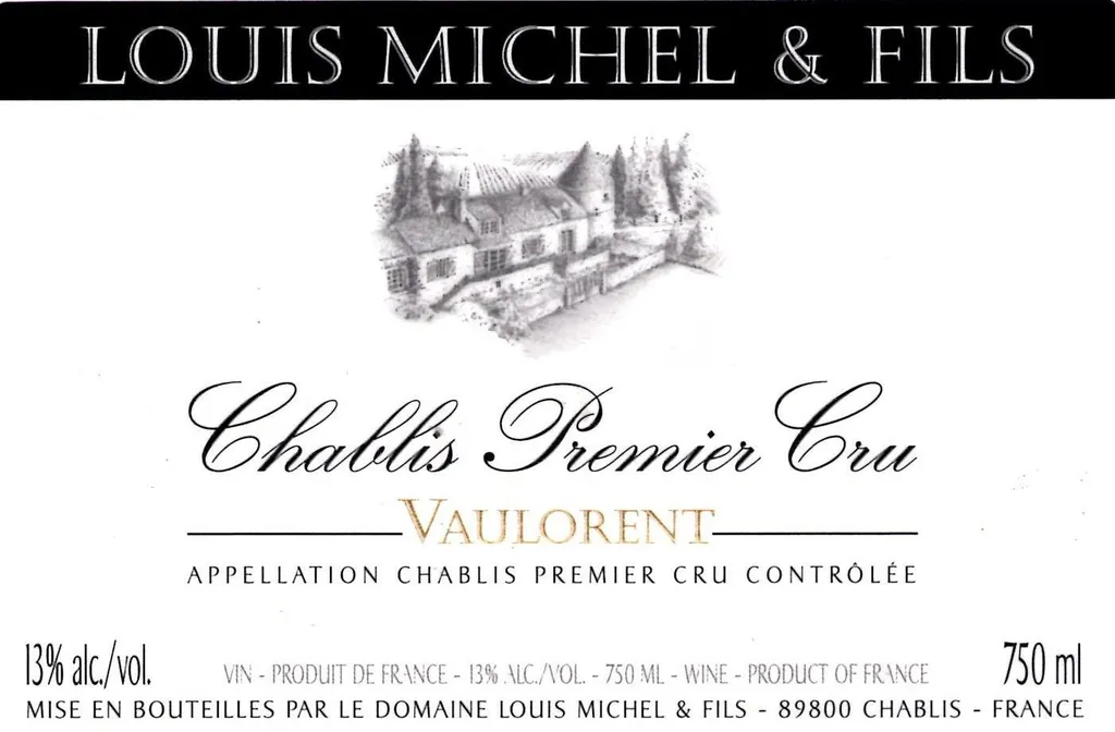 Chablis Vaulorent Premier Cru Bottle