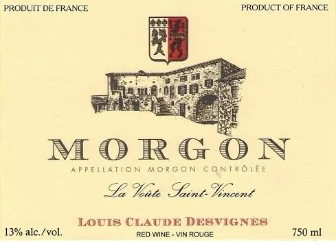 Morgon La Voute Saint-Vincent Bottle