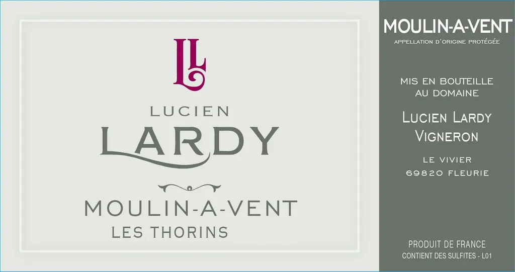 Moulin-a-Vent Les Thorins Bottle