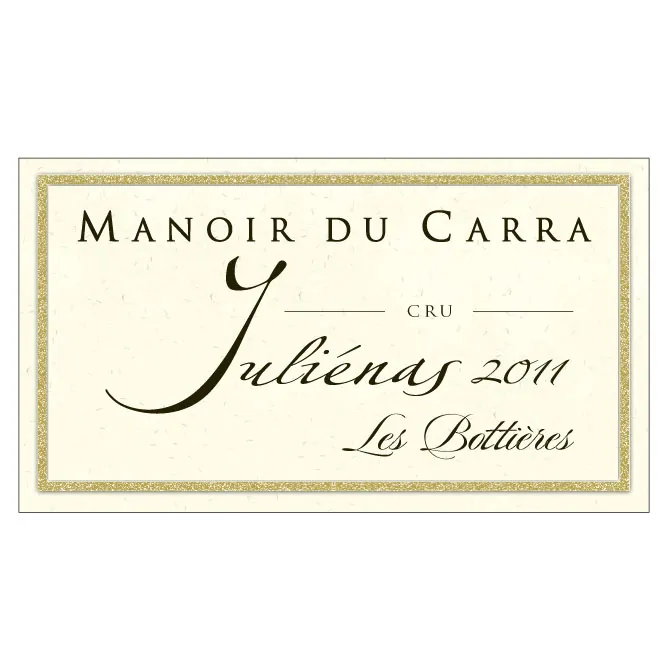 Manoir du Carra Julienas les Bottieres Beaujolais Bottle