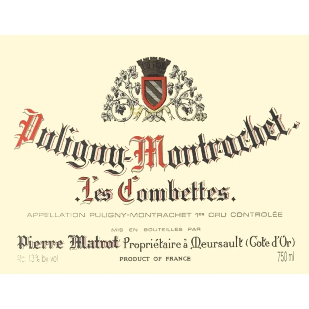 Puligny-Montrachet Combettes Premier Cru Bottle