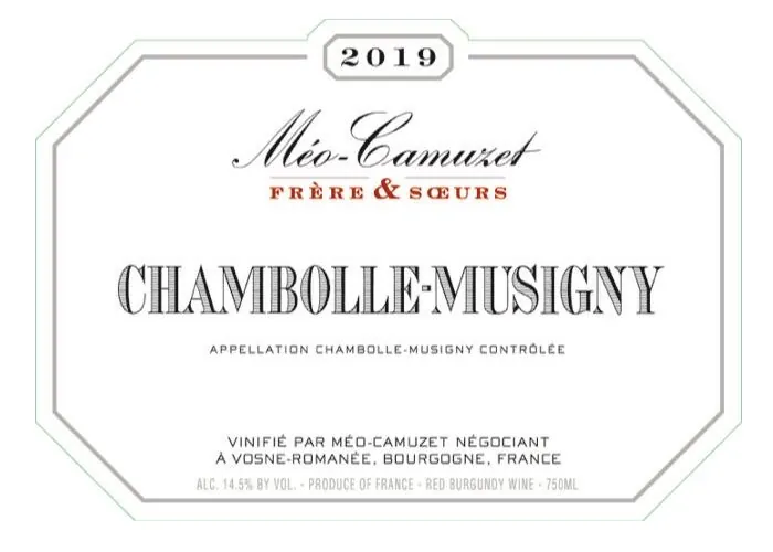 Chambolle-Musigny Bottle