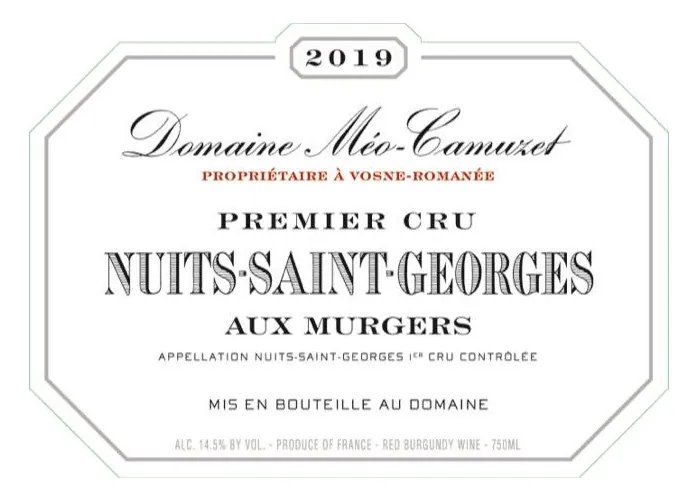 Nuits-St-Georges Aux Murgers Premier Cru Bottle