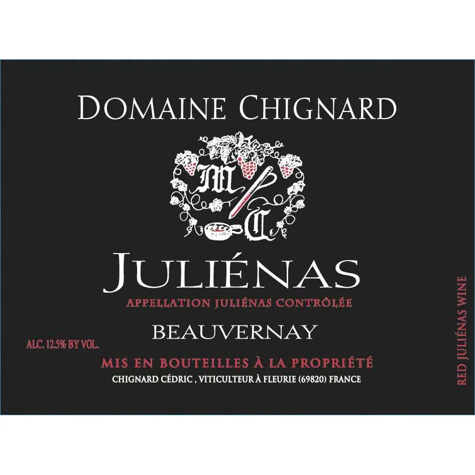 Julienas Beauvernay Bottle