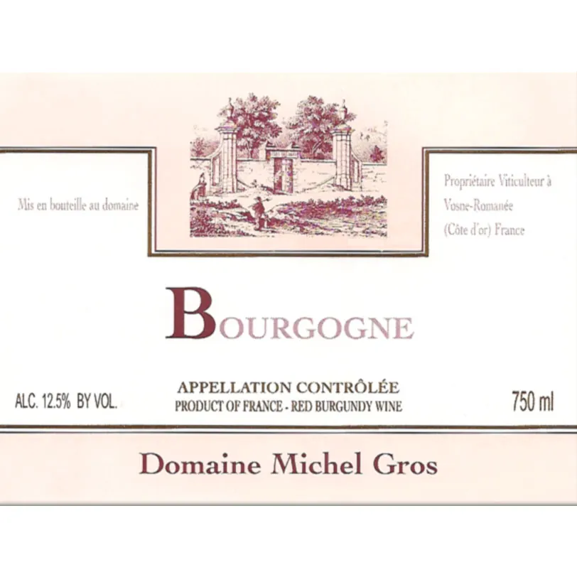 Bourgogne Rouge Bottle