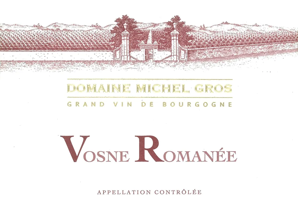 Vosne-Romanee Bottle