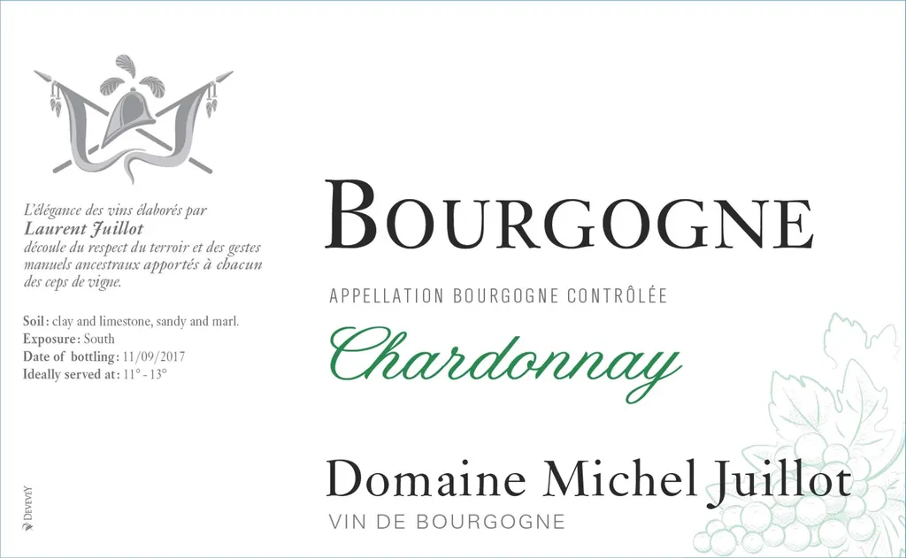 Bourgogne Chardonnay Bottle